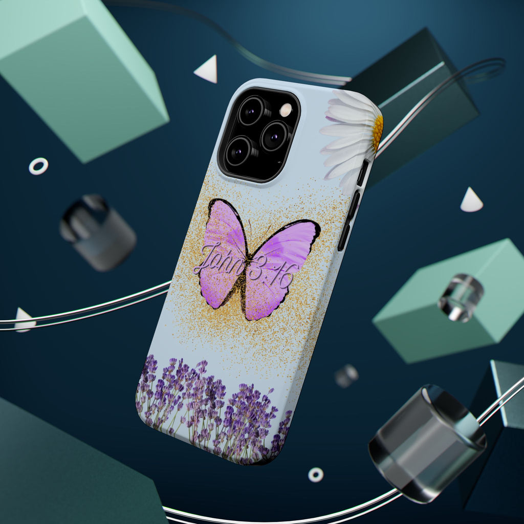 Butterfly Floral John 3:16