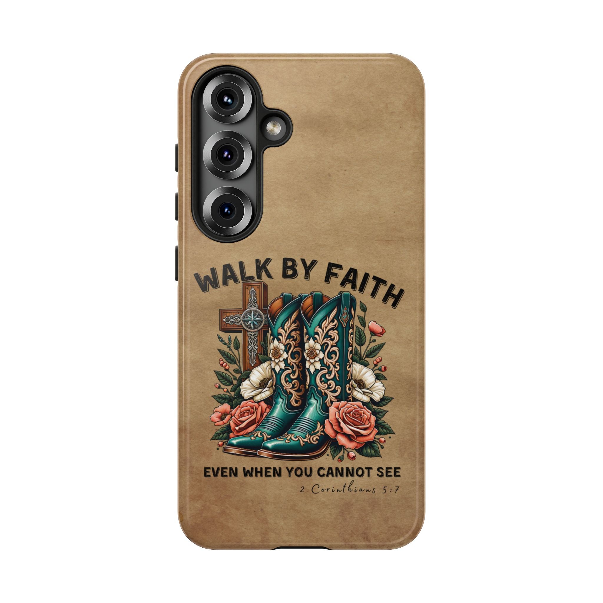 Walk By Faith Rustic Case