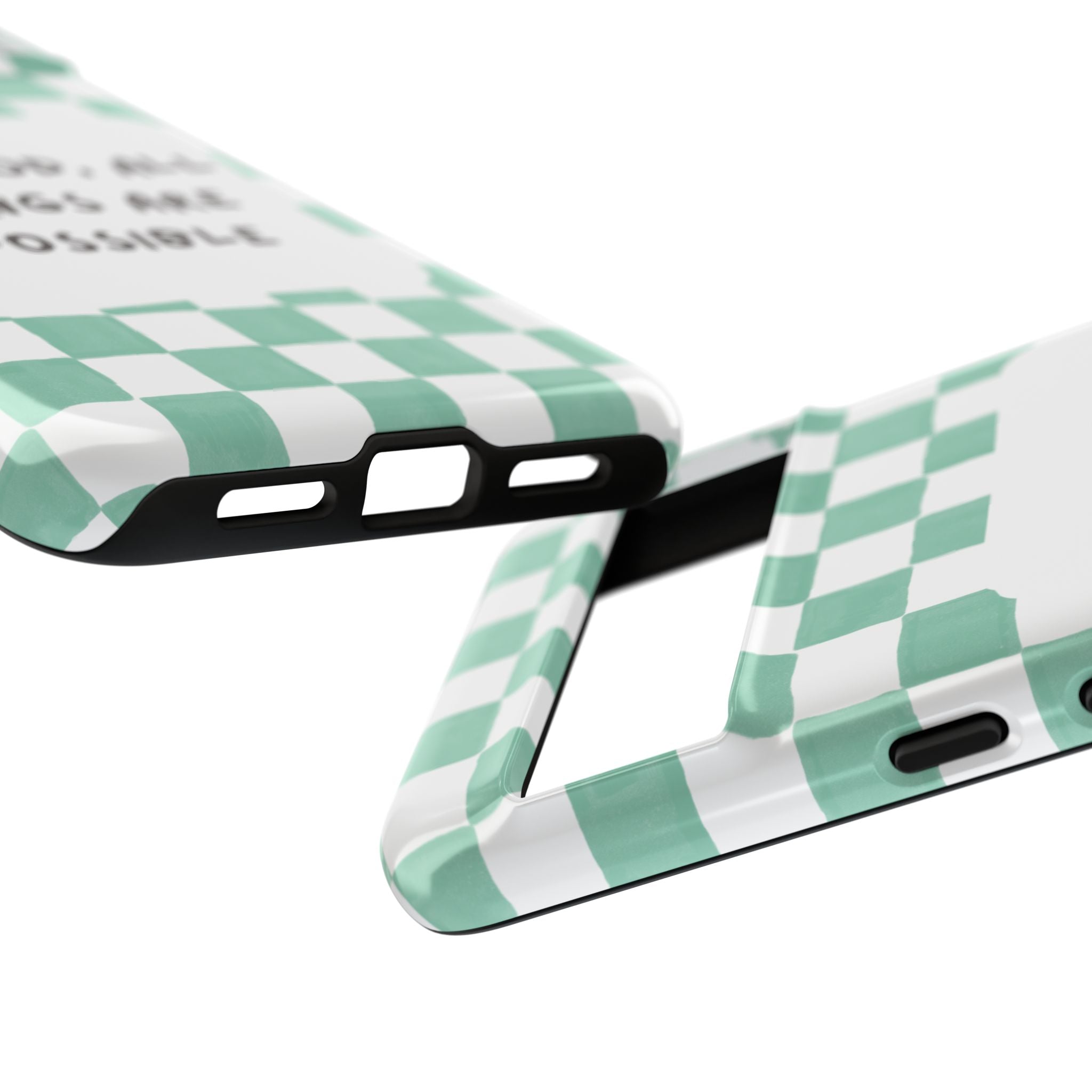 "With God, All Things Are Possible" Non MagSafe Phone Case