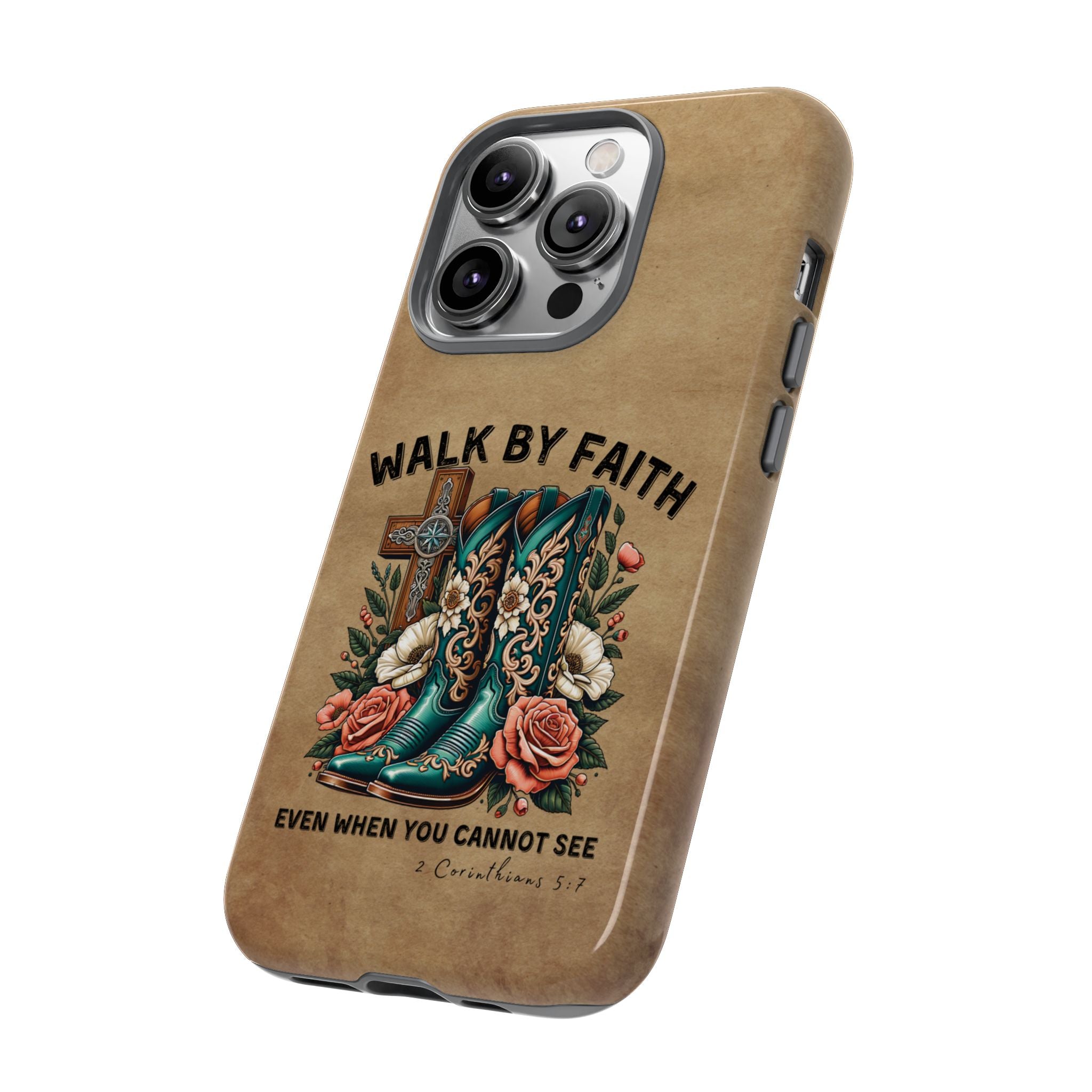Walk By Faith Rustic Case