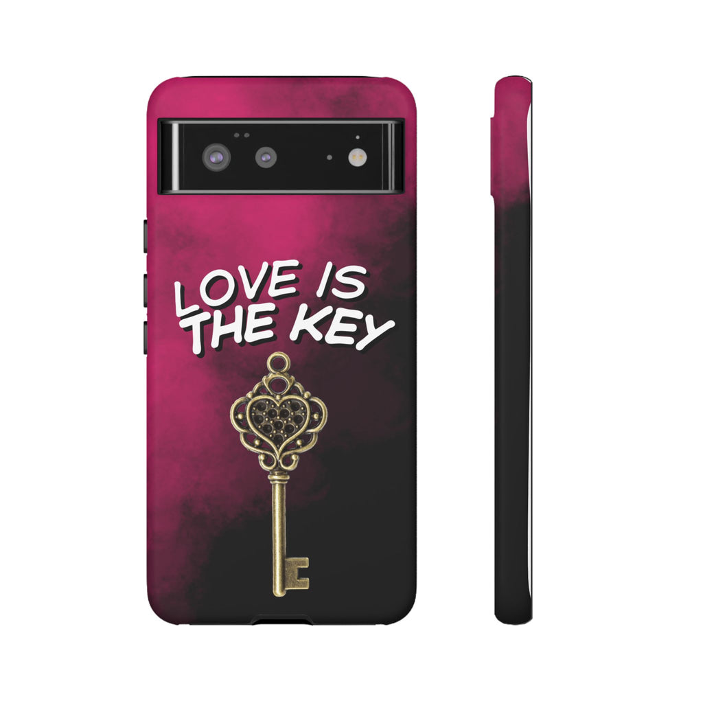 Love is the Key Phone Case
