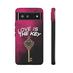 Love is the Key Phone Case