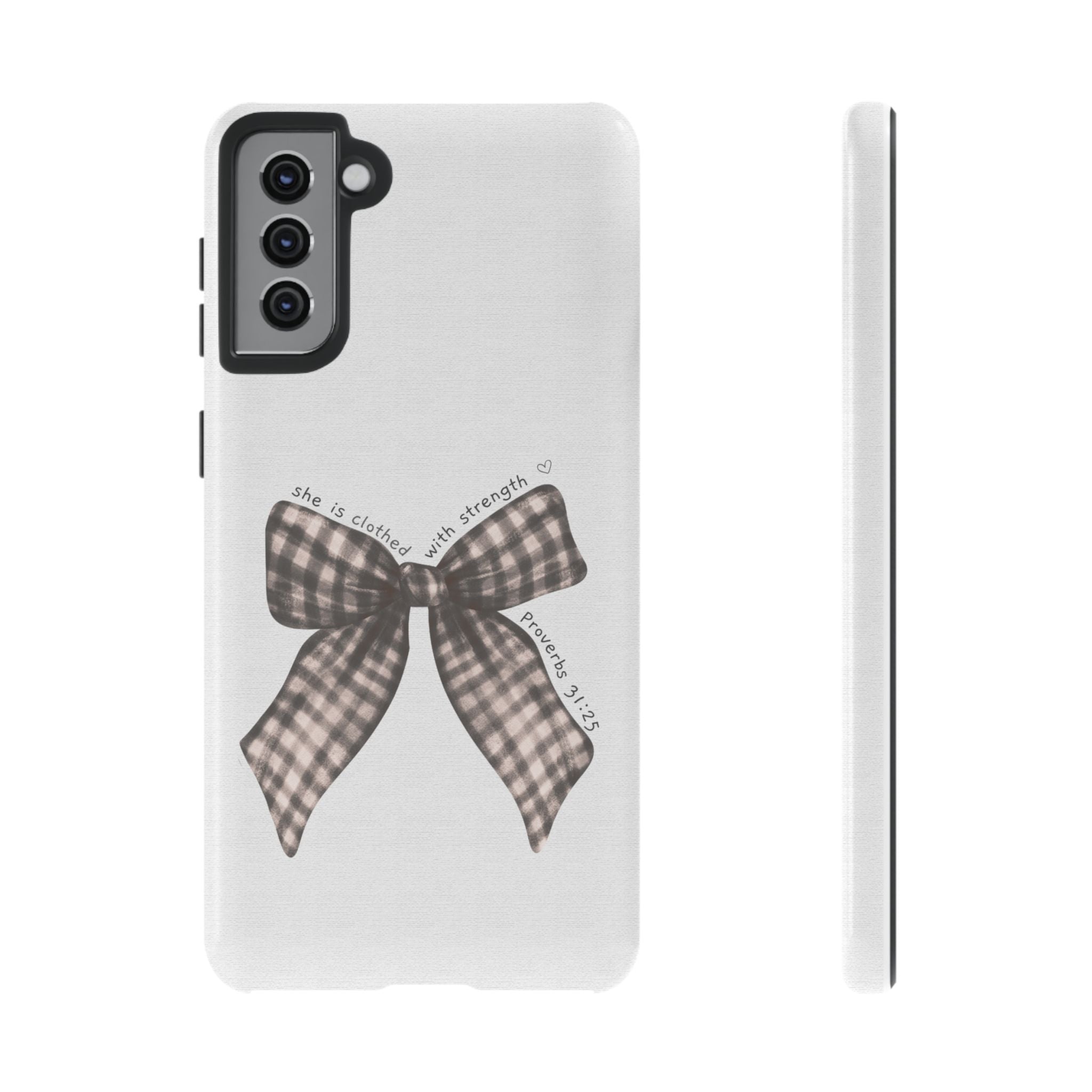 Proverbs 31 Rustic Bow Non MagSafe Phone Case