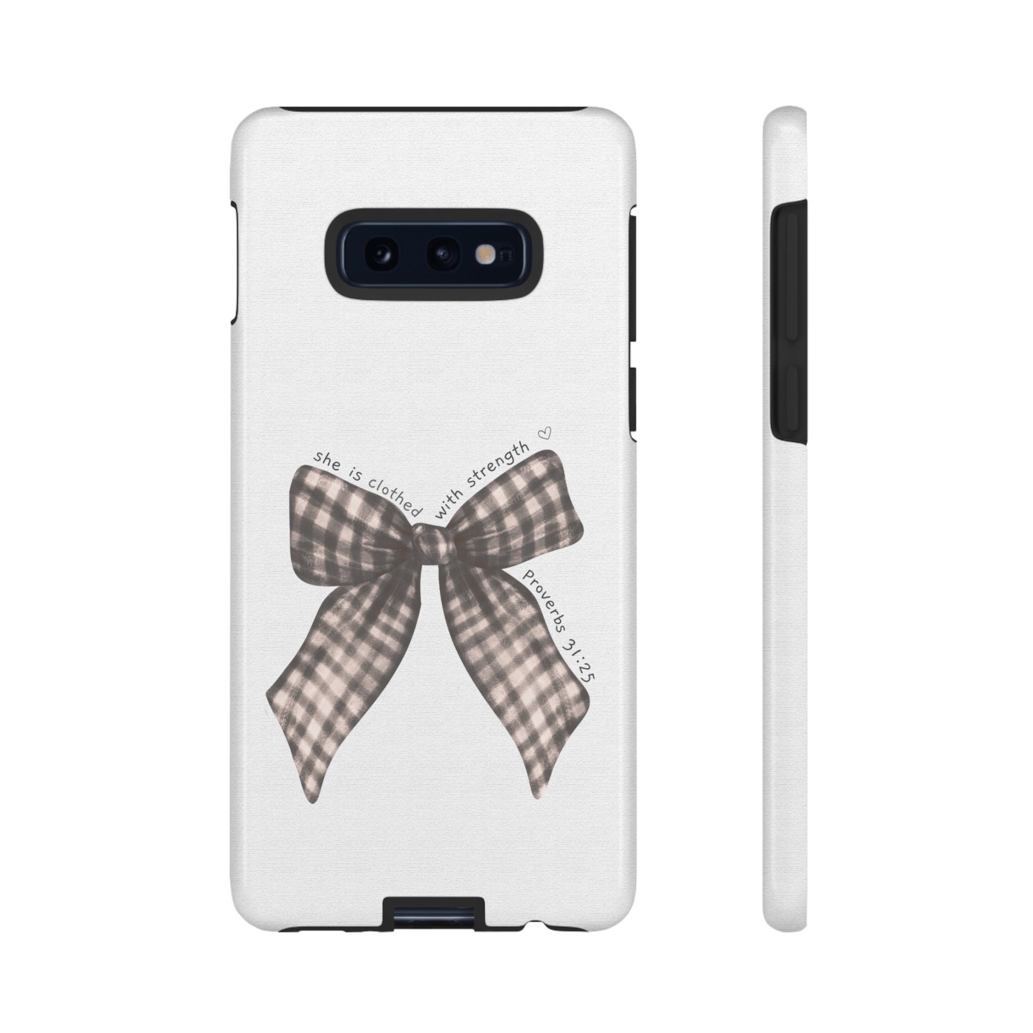 Proverbs 31 Rustic Bow Non MagSafe Phone Case