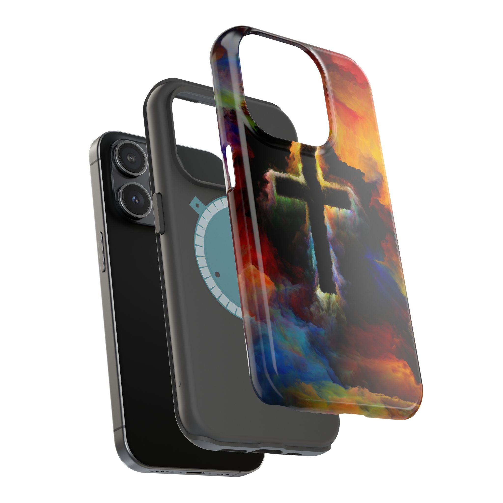 Watercolor Cross Phone Case