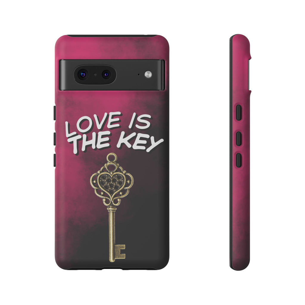 Love is the Key Phone Case