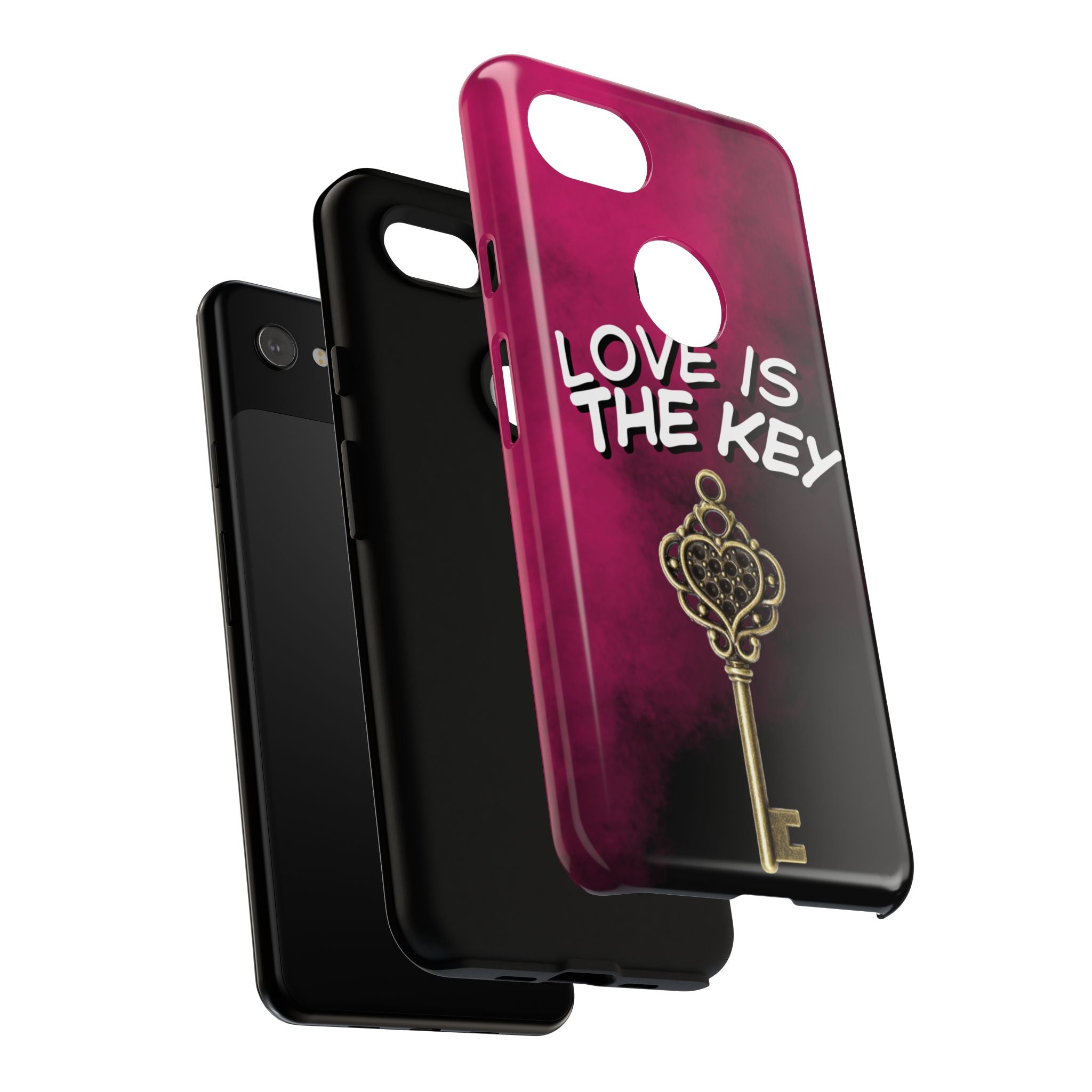 Love is the Key Phone Case
