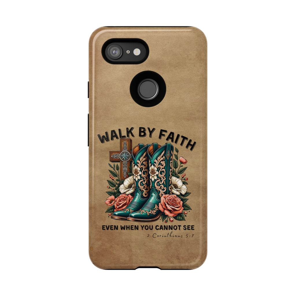 Walk By Faith Rustic Case