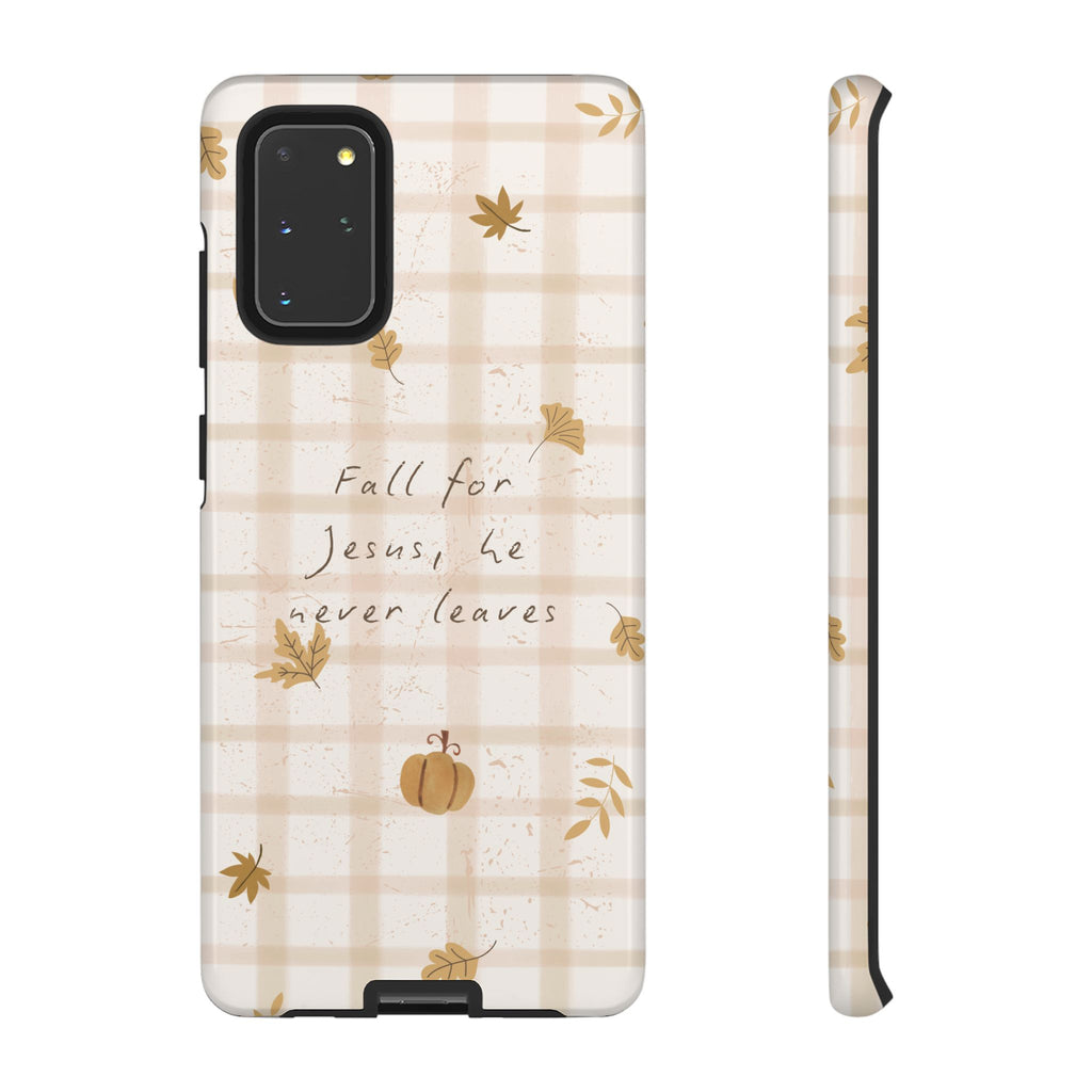 Fall for Jesus Phone Case