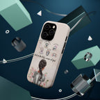 Armor of God (Dark haired woman) phone case
