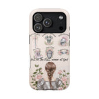 Armor of God (brown hair) phone case
