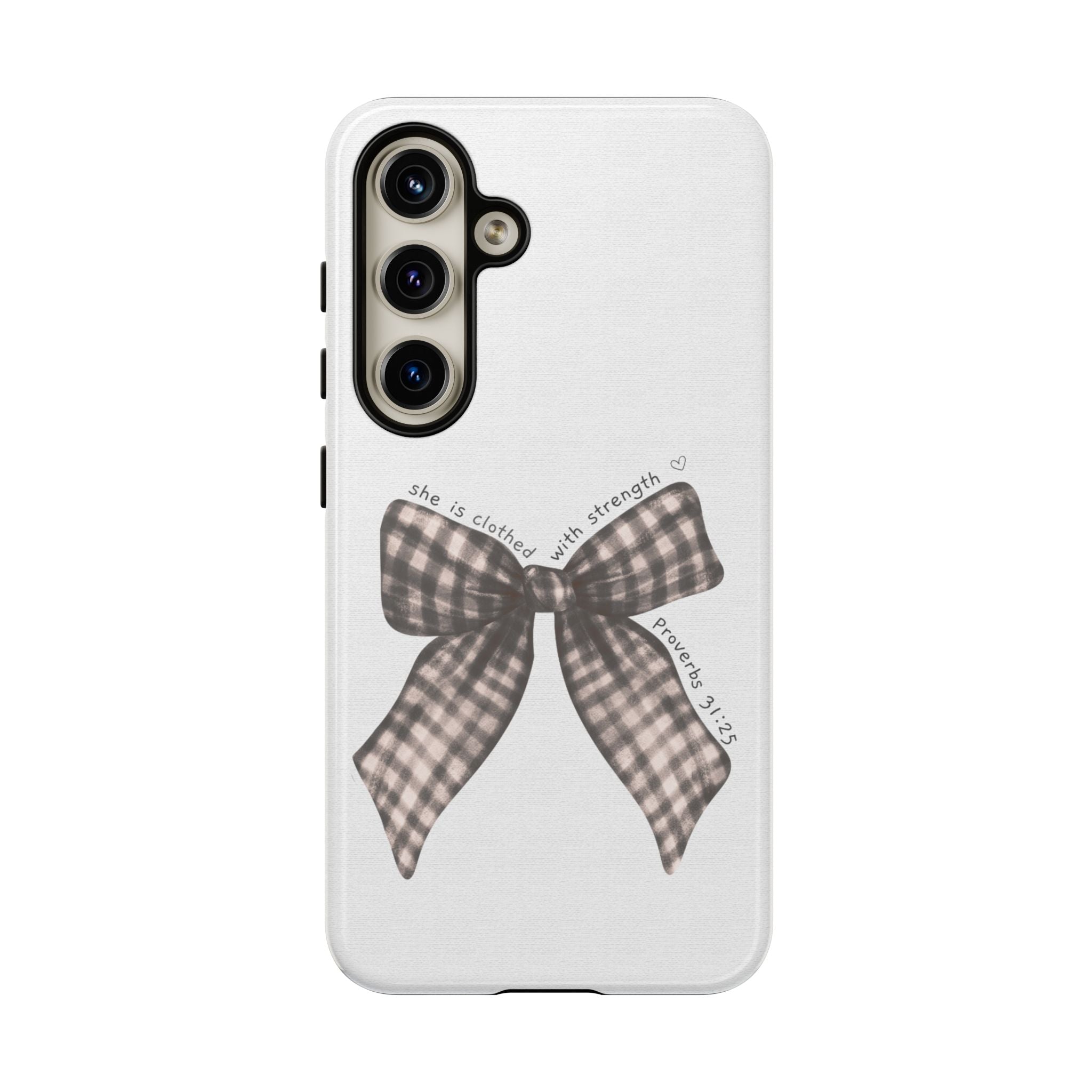 Proverbs 31 Rustic Bow Non MagSafe Phone Case