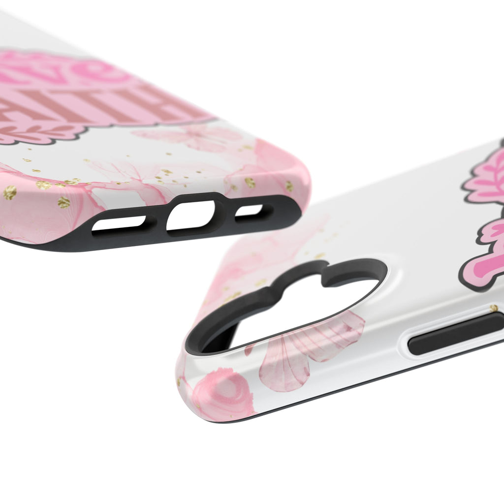 Have Faith Pink Butterfly Phone Case