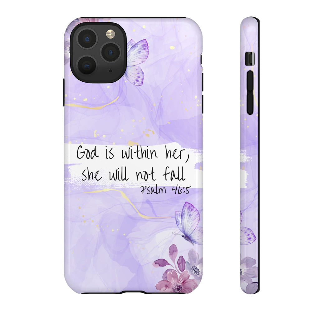 God Is Within Her Non MagSafe phone Case