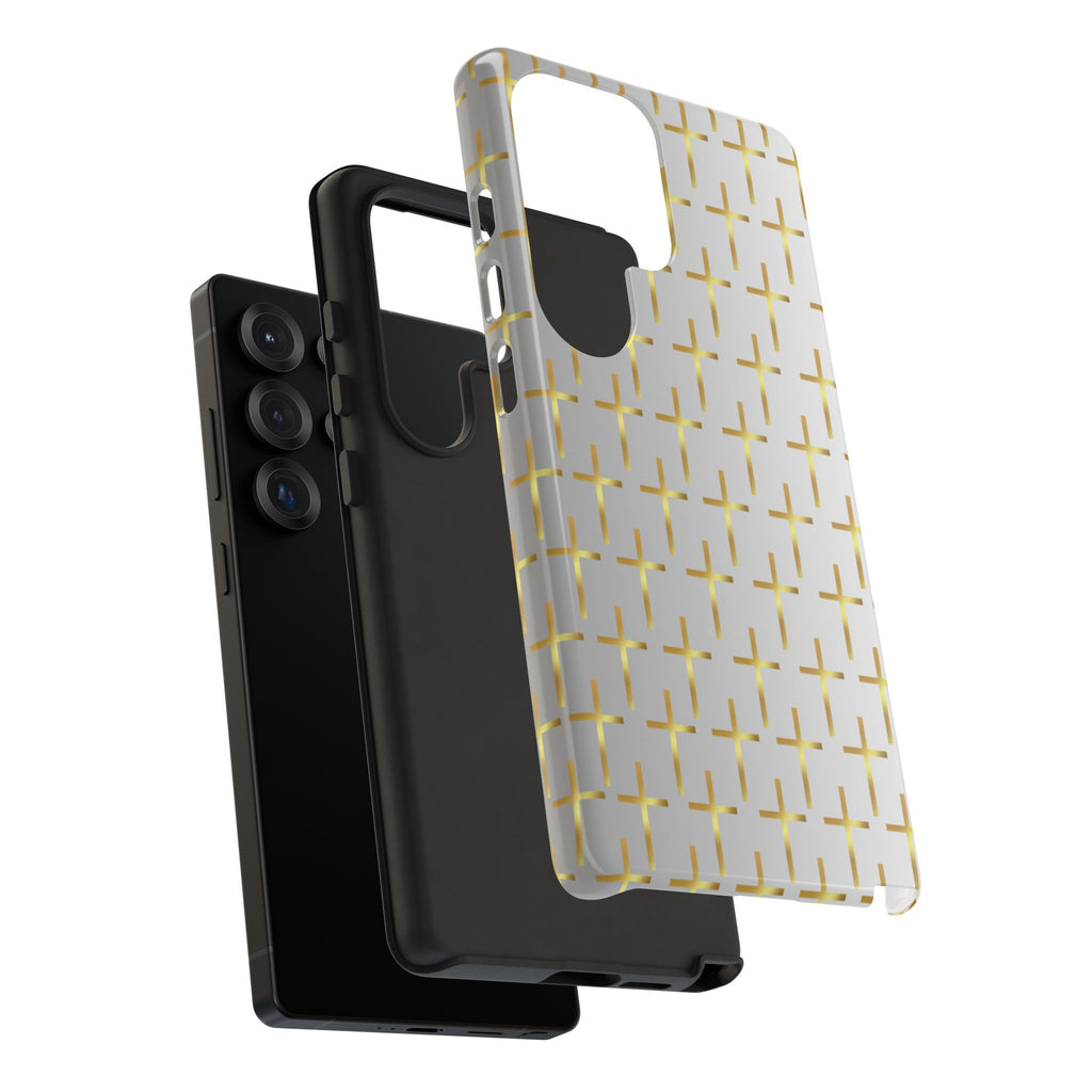 Protected cross phone case