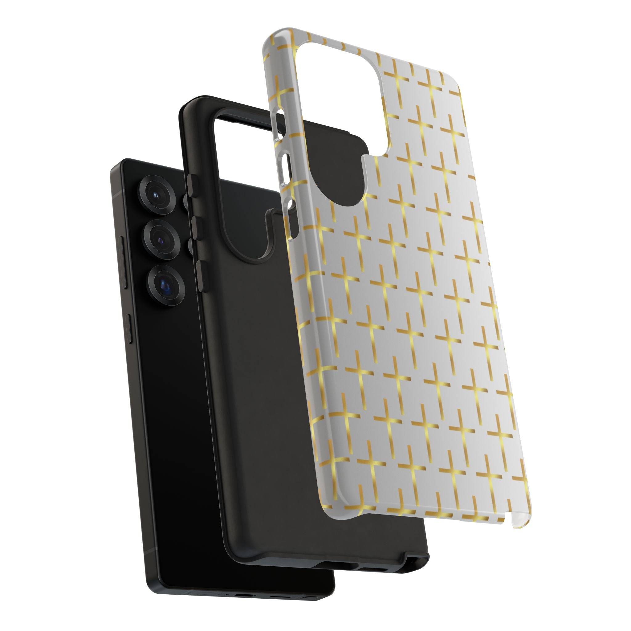 Protected cross phone case