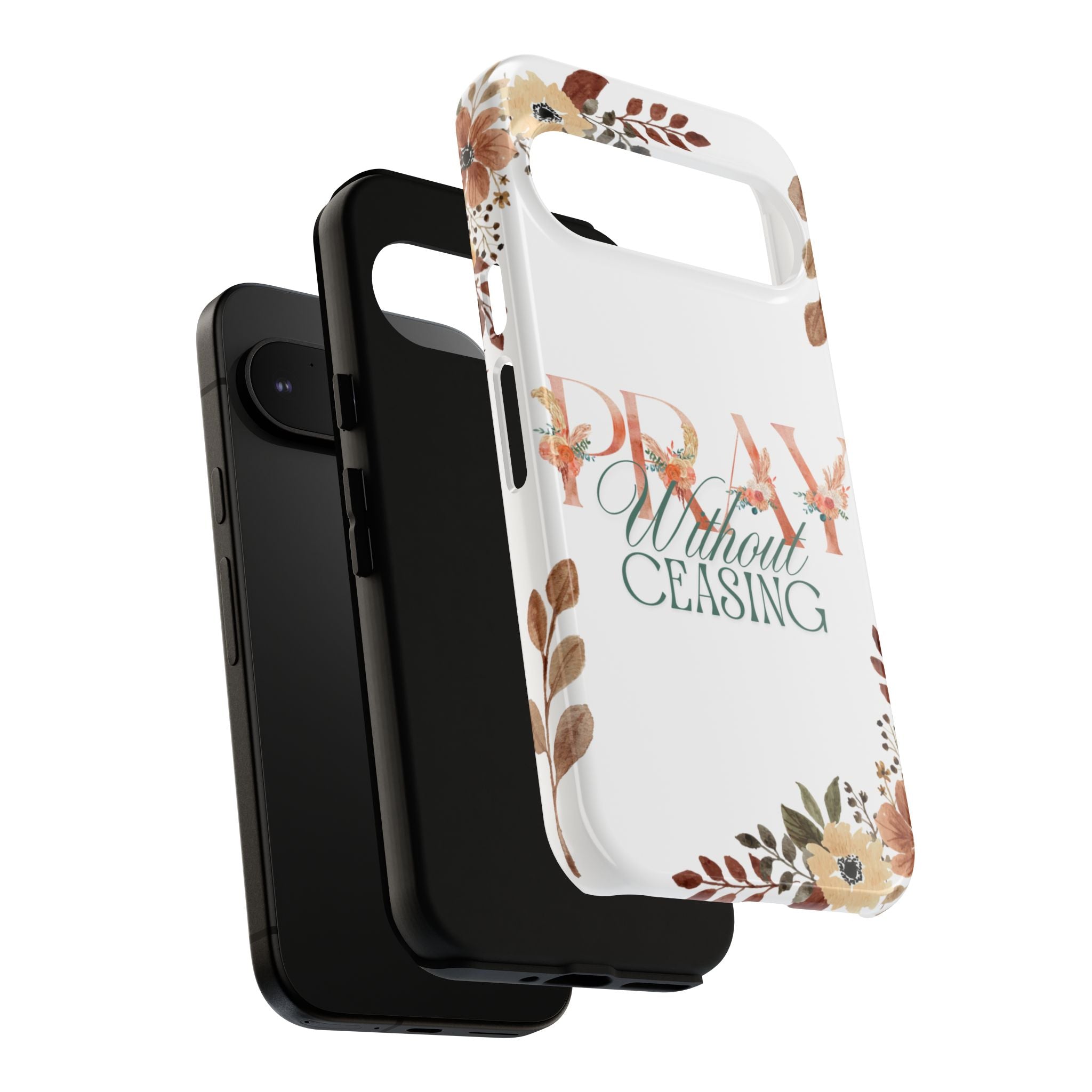 Pray Without Ceasing phone case