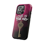 Love is the Key Phone Case