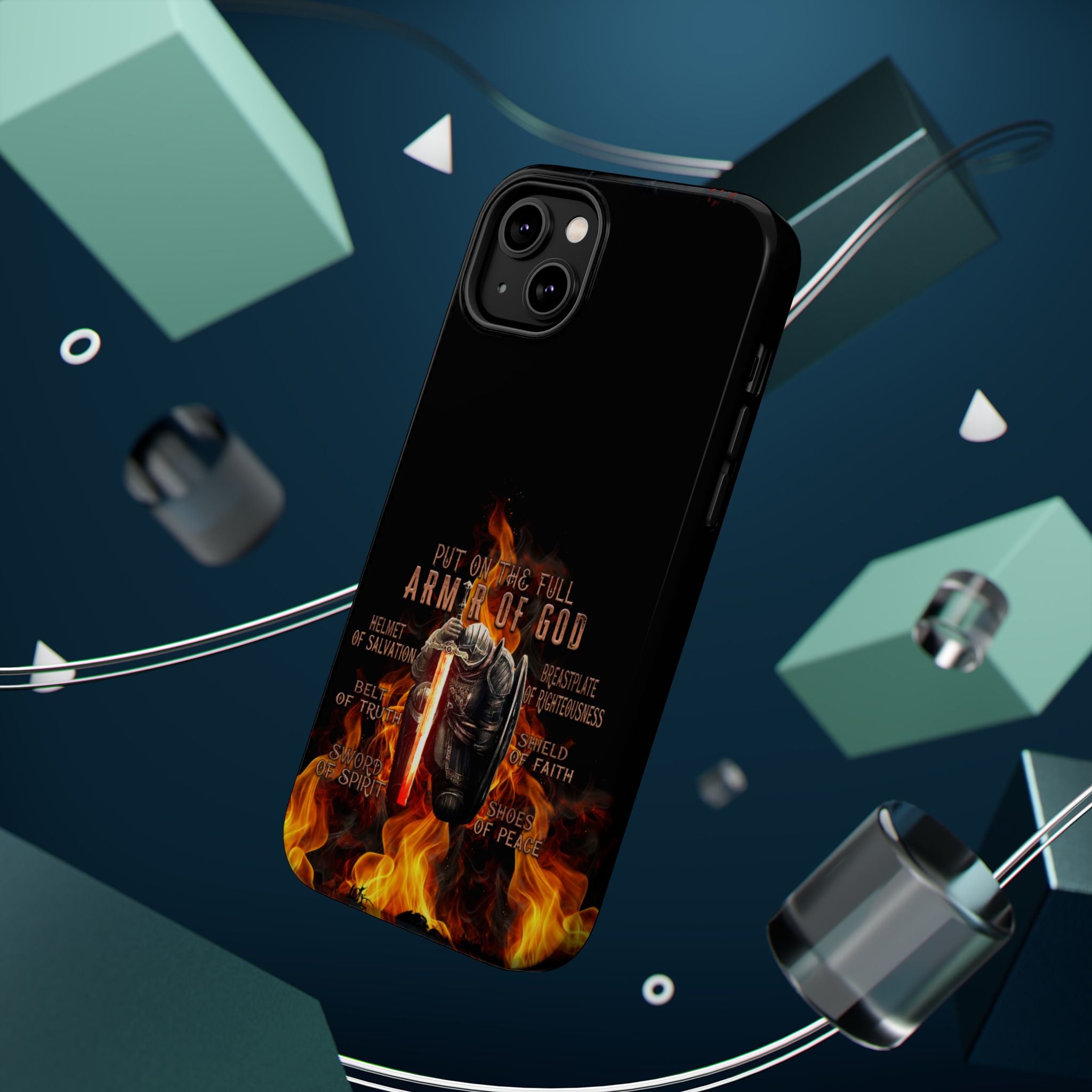 Forged in the flames phone case