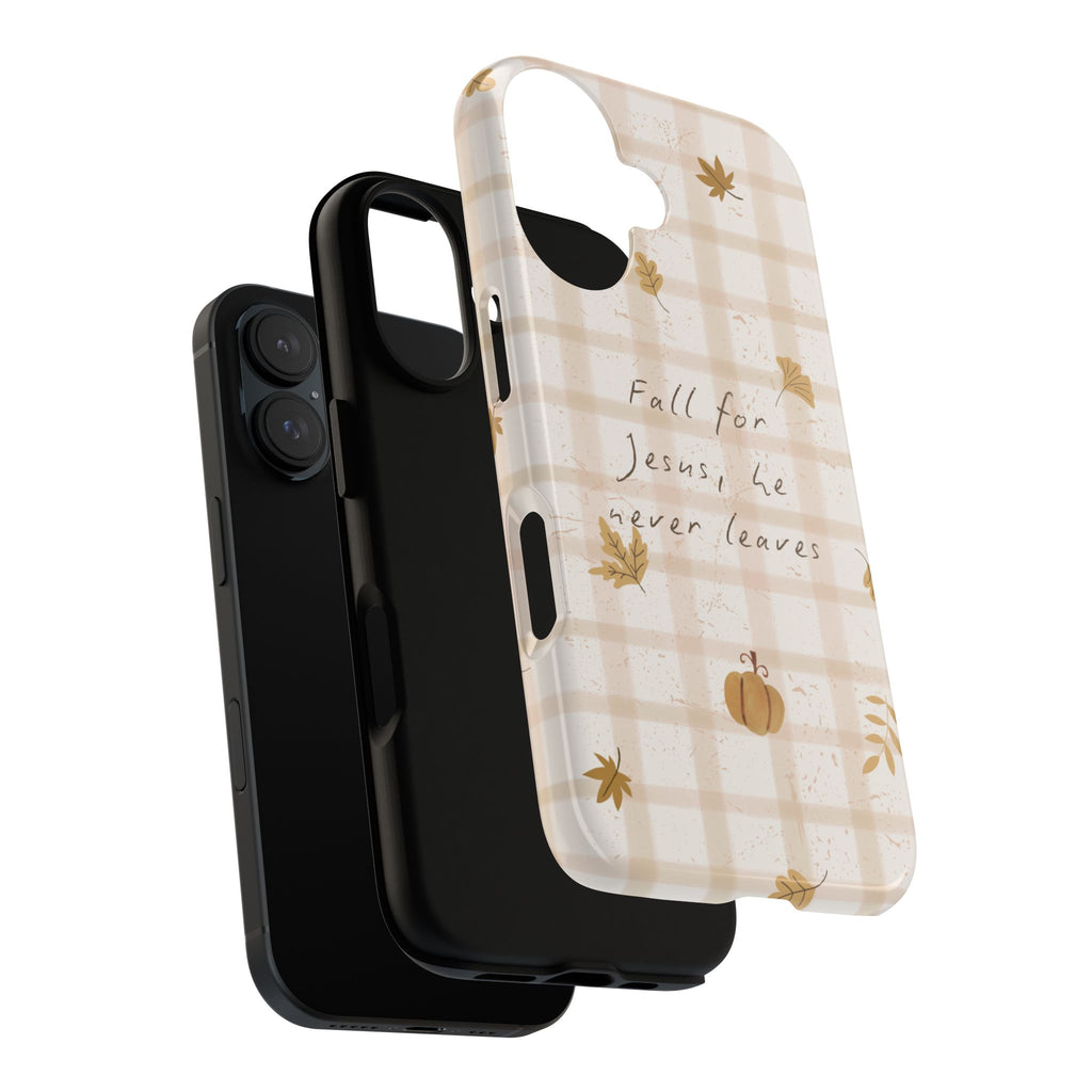 Fall for Jesus Phone Case