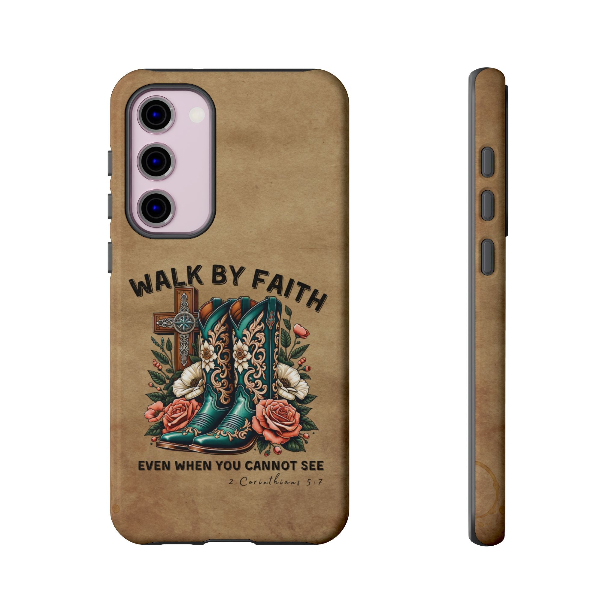 Walk By Faith Rustic Case