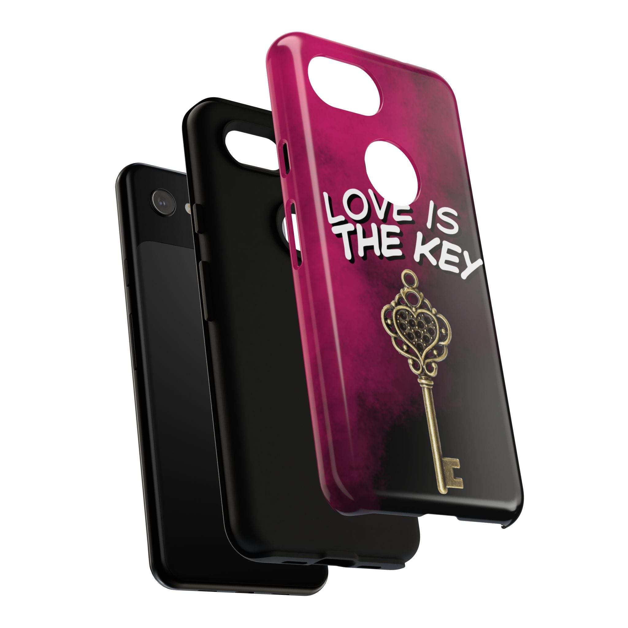 Love is the Key Phone Case