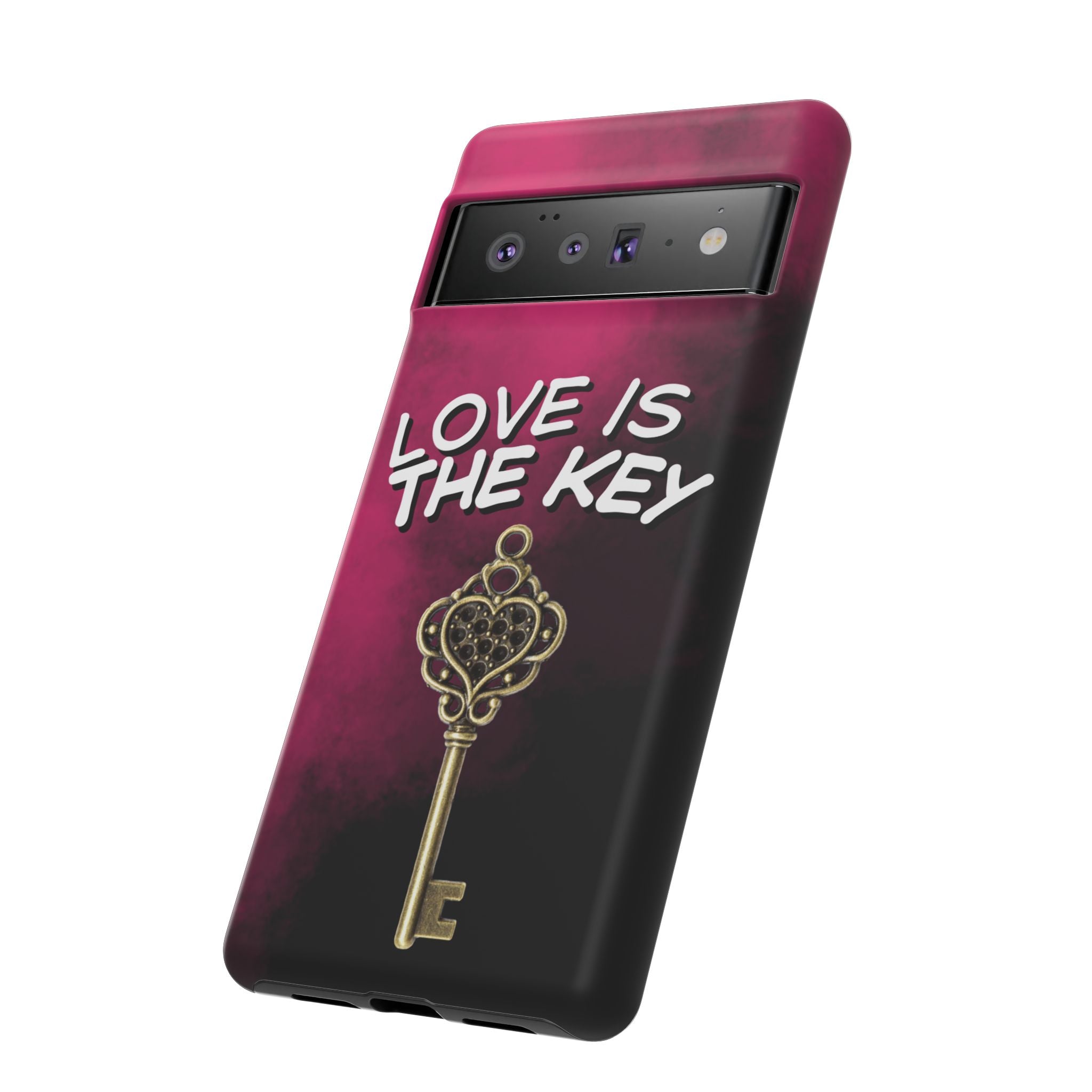 Love is the Key Phone Case