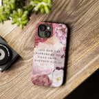 Matthew 6:28 Floral Samsung/Android Phone Case
