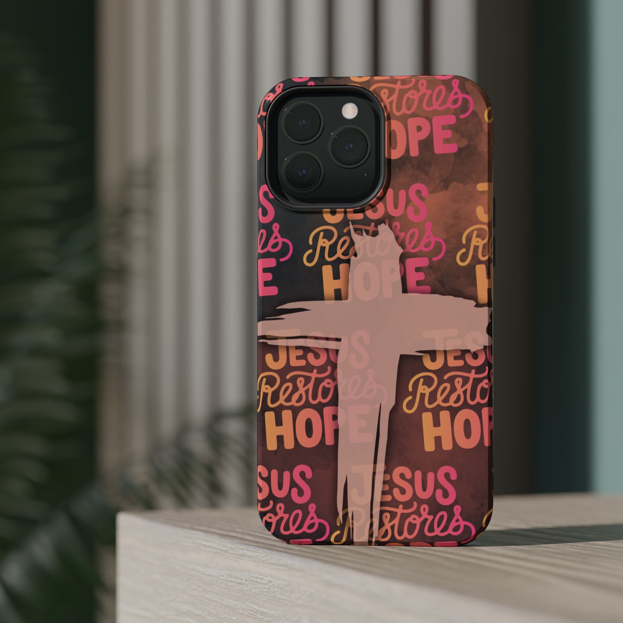 Jesus Restores Hope Phone Case