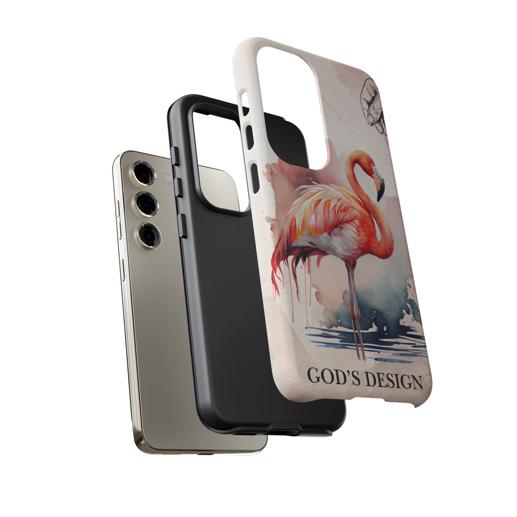 God’s Design Pink Flamingo Case