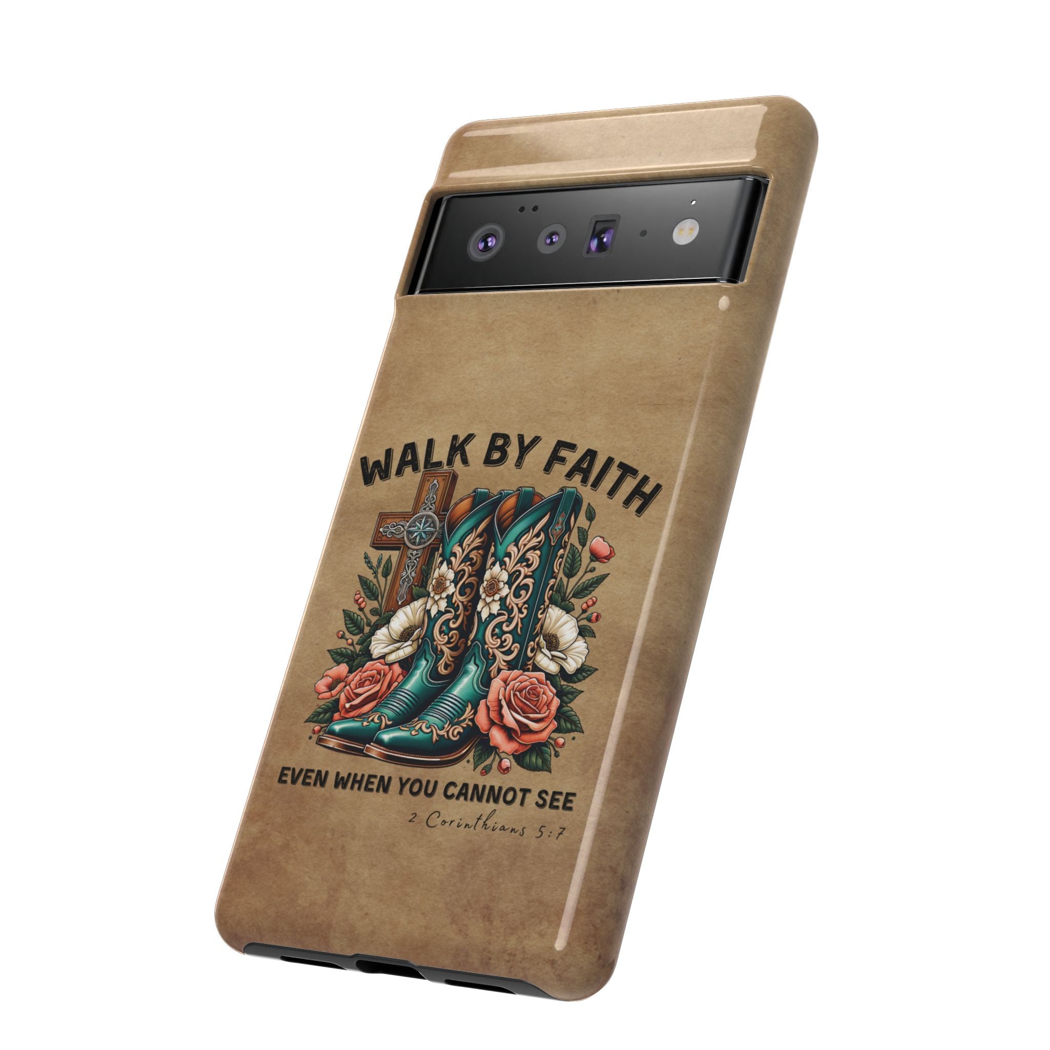 Walk By Faith Rustic Case