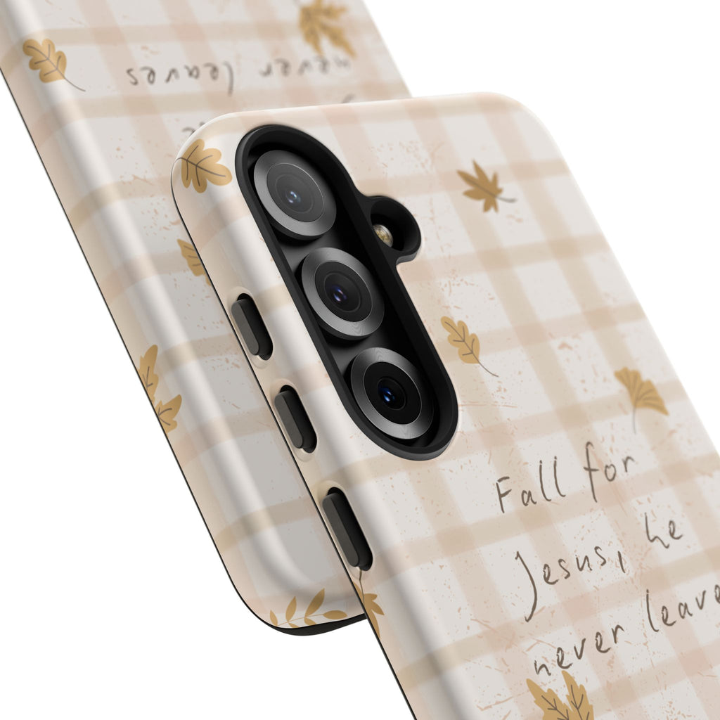 Fall for Jesus Phone Case