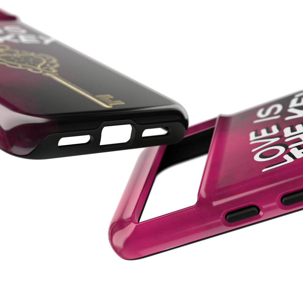 Love is the Key Phone Case