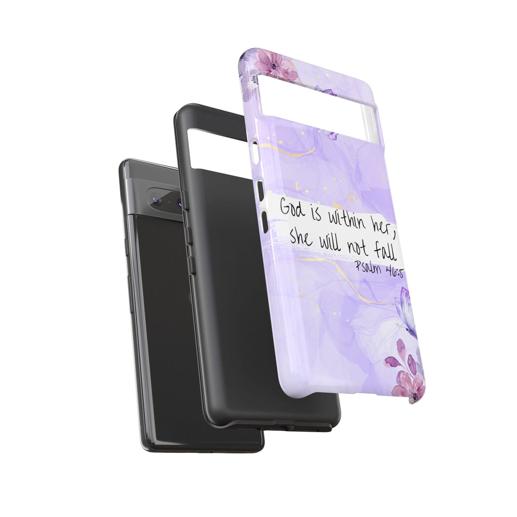 God Is Within Her Non MagSafe phone Case