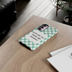"With God, All Things Are Possible" Non MagSafe Phone Case