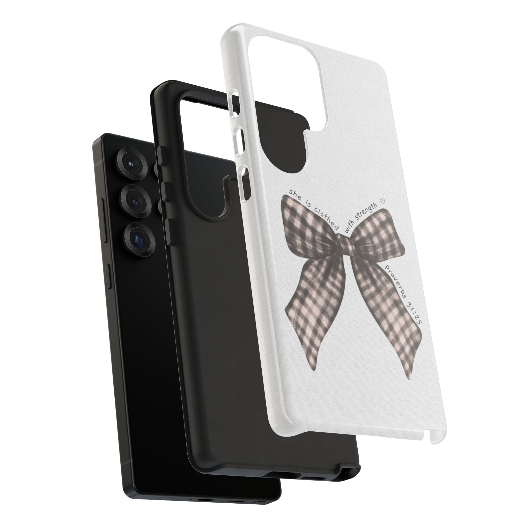 Proverbs 31 Rustic Bow Non MagSafe Phone Case