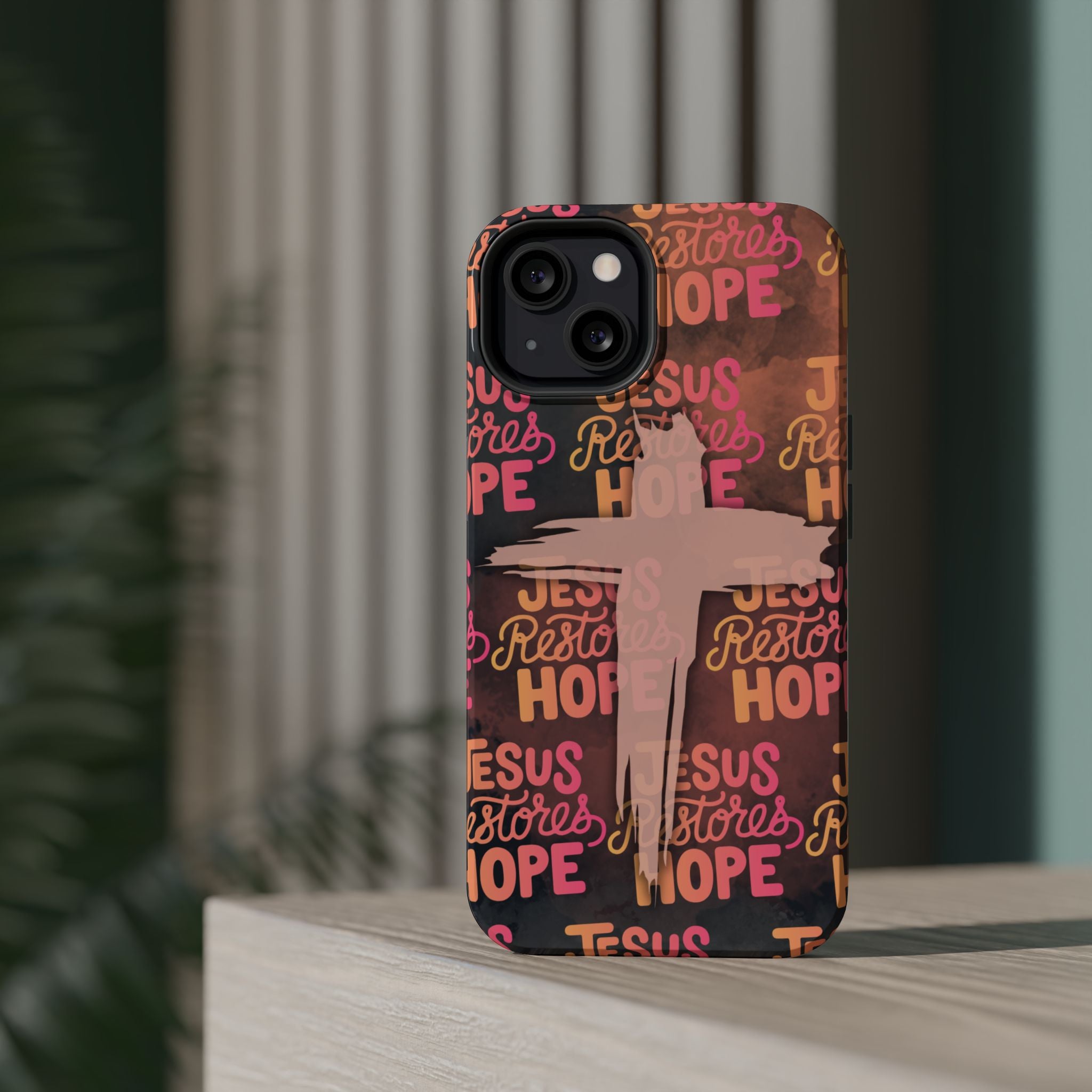 Jesus Restores Hope Phone Case