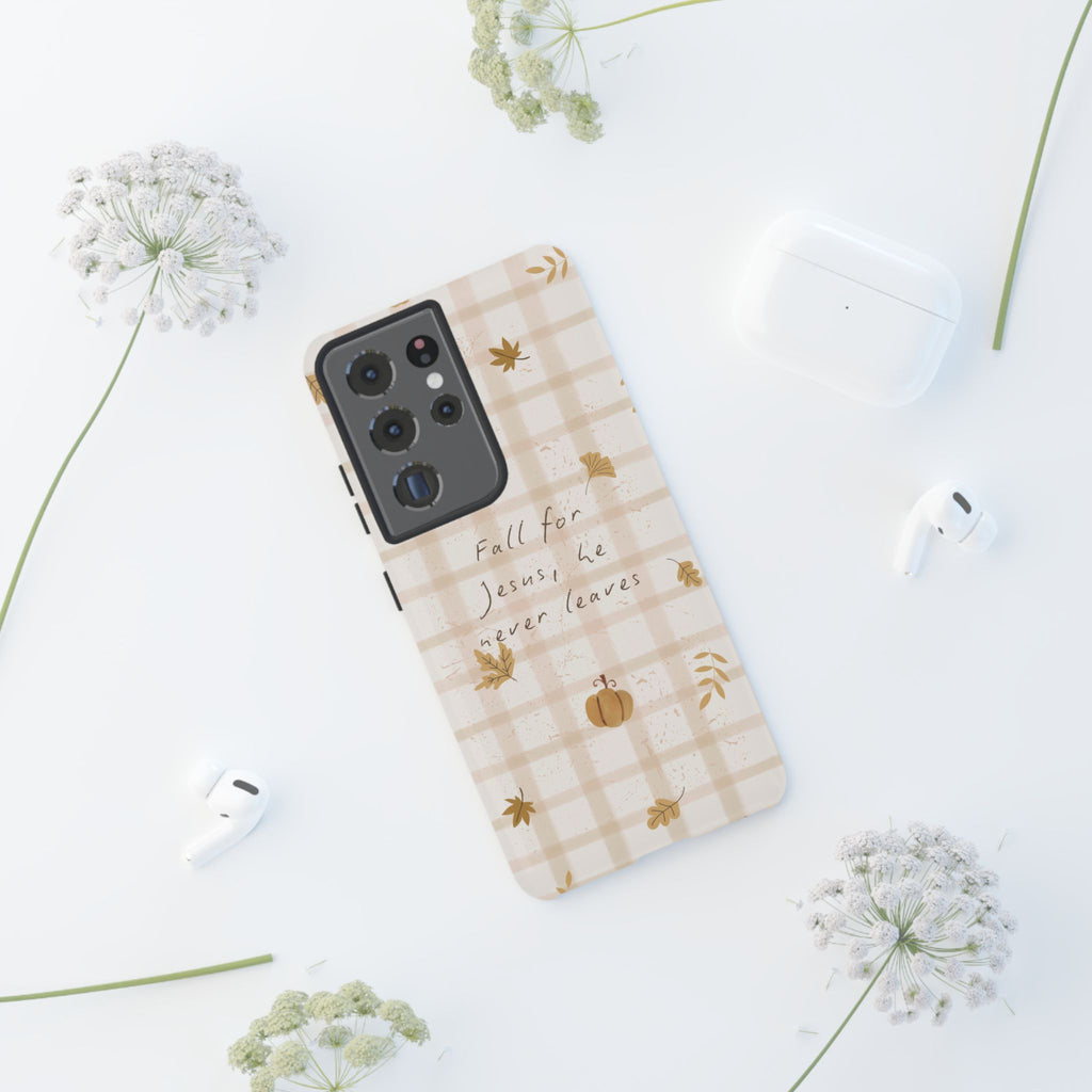 Fall for Jesus Phone Case
