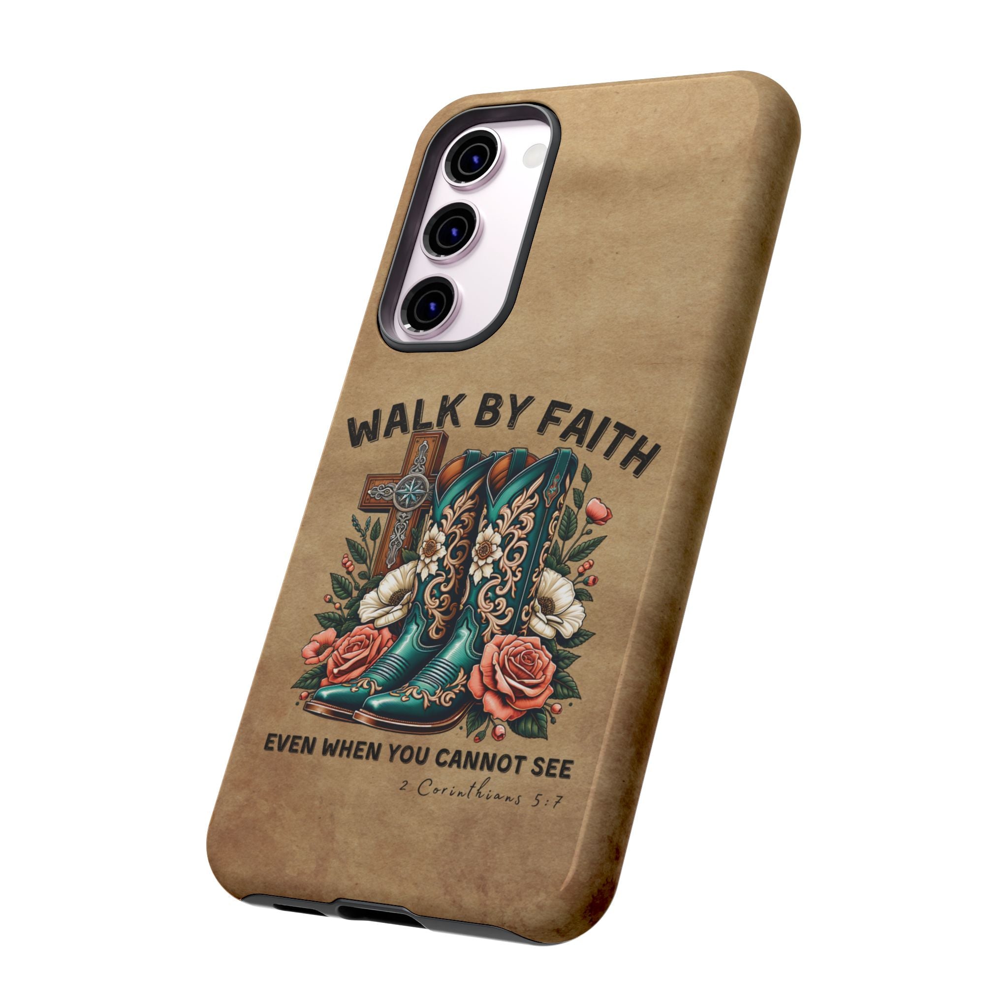 Walk By Faith Rustic Case
