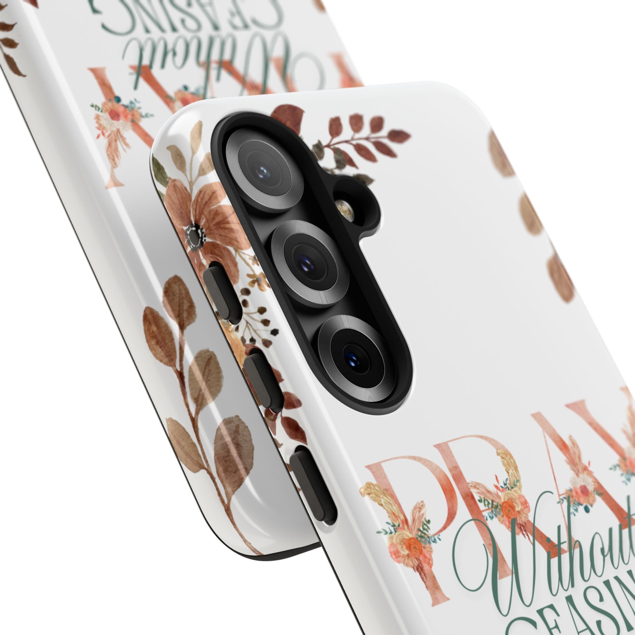 Pray Without Ceasing phone case