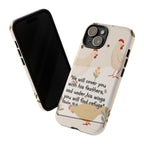 Psalm 91:4 Chicken Phone Case