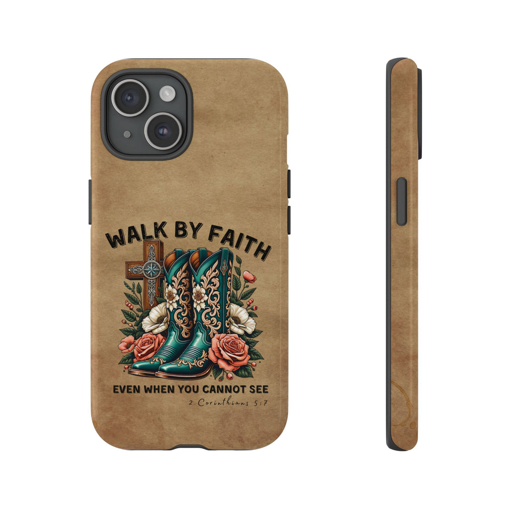 Walk By Faith Rustic Case
