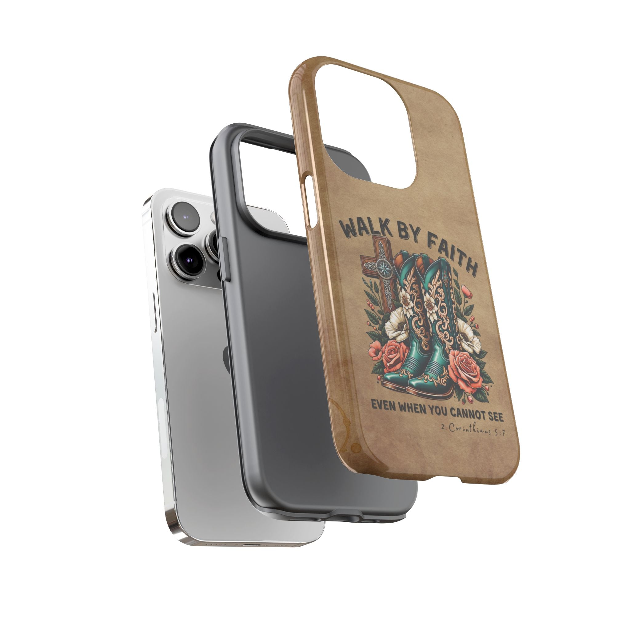Walk By Faith Rustic Case