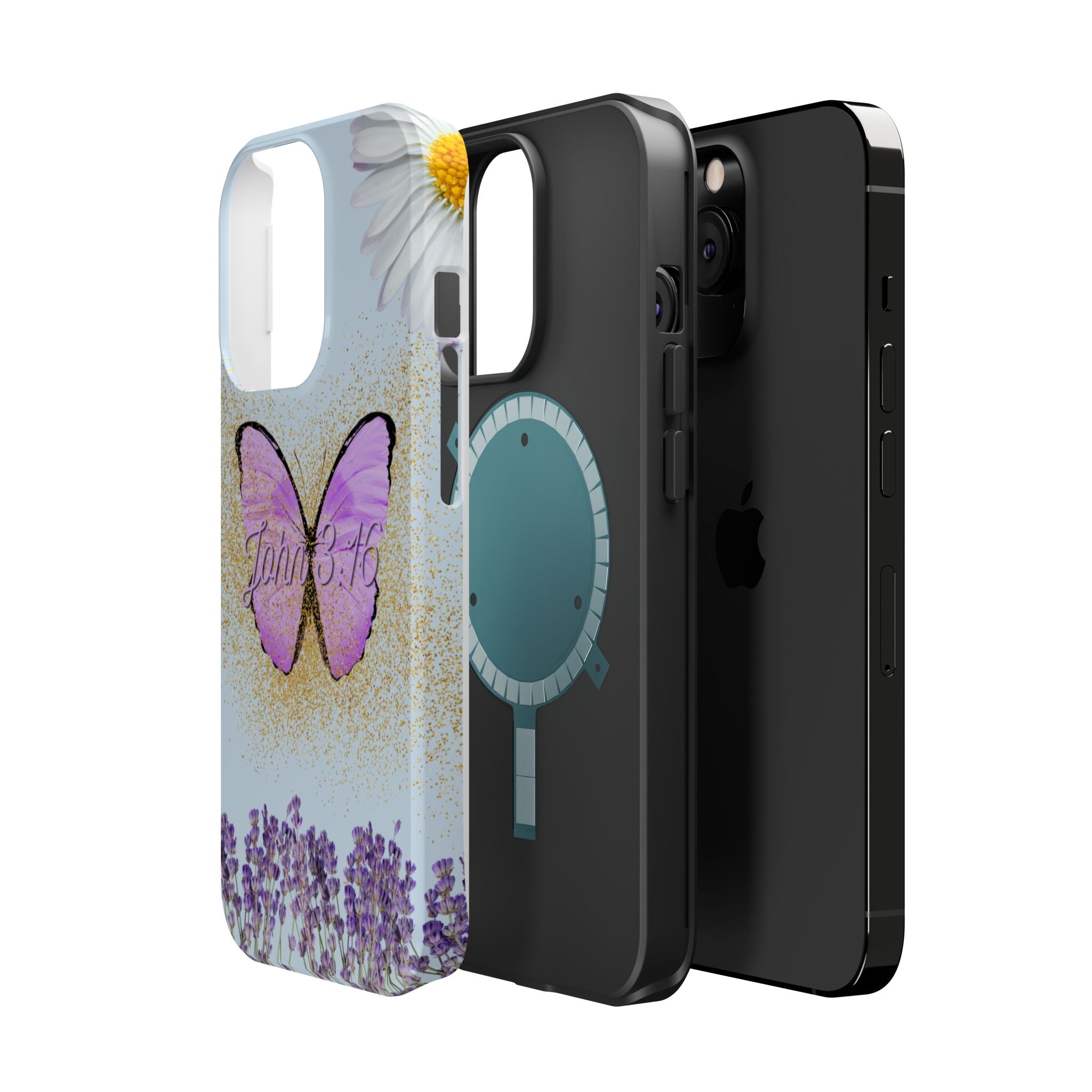 Butterfly Floral John 3:16