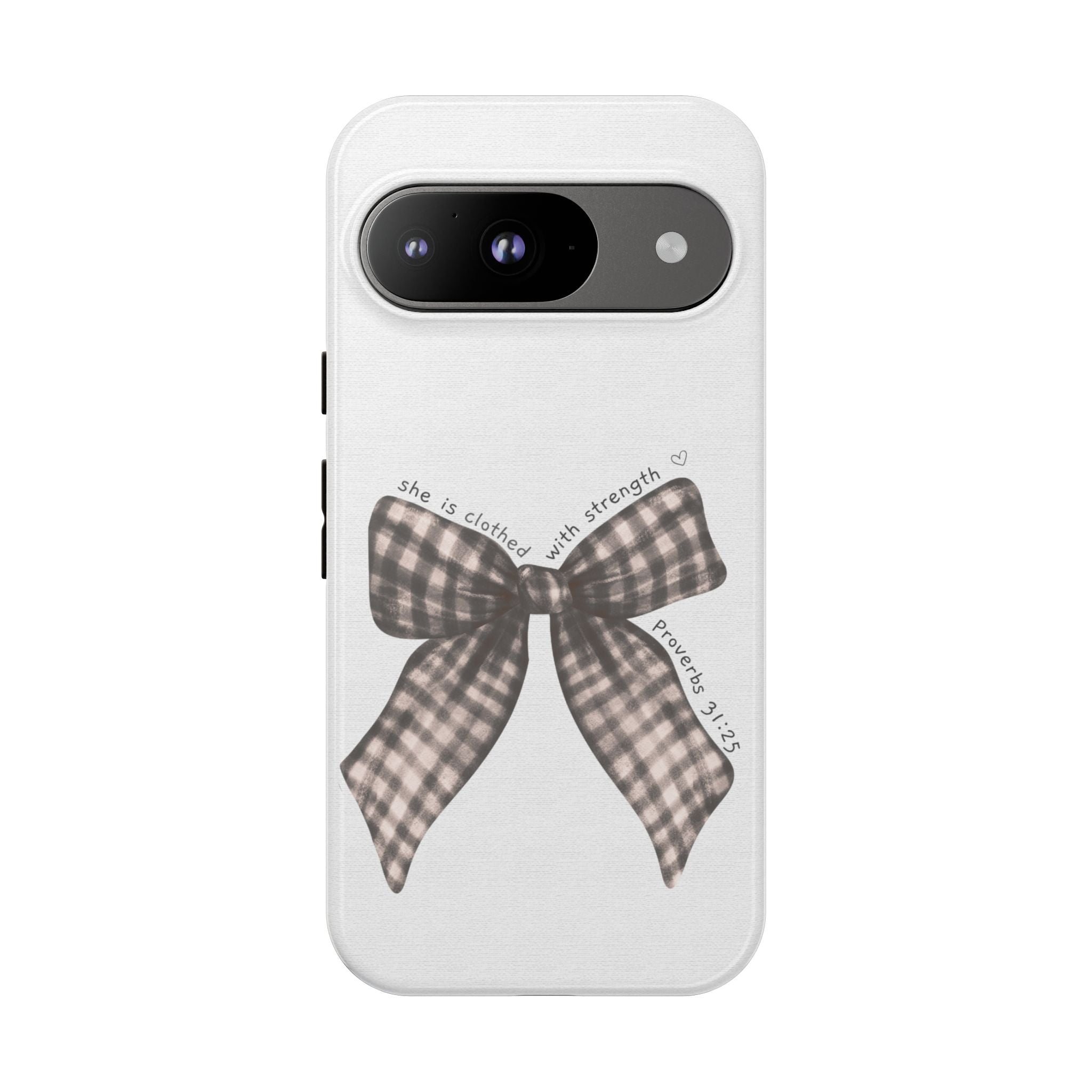 Proverbs 31 Rustic Bow Non MagSafe Phone Case