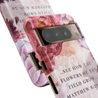 Matthew 6:28 Floral Samsung/Android Phone Case