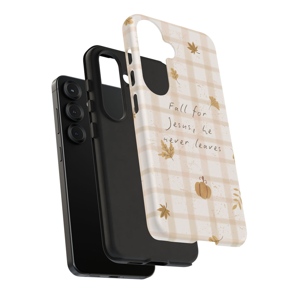Fall for Jesus Phone Case