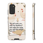 Psalm 91:4 Chicken Phone Case