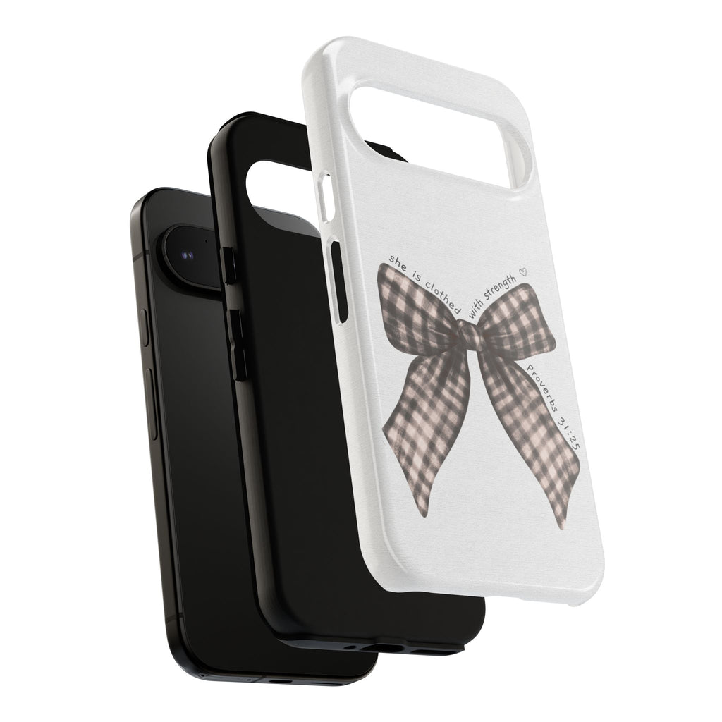 Proverbs 31 Rustic Bow Non MagSafe Phone Case