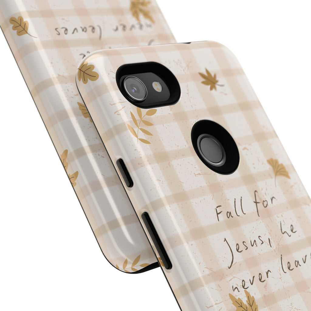 Fall for Jesus Phone Case